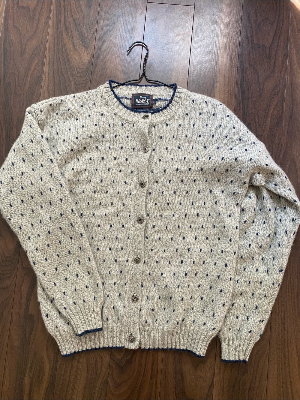Vintage woolrich wool cardigan